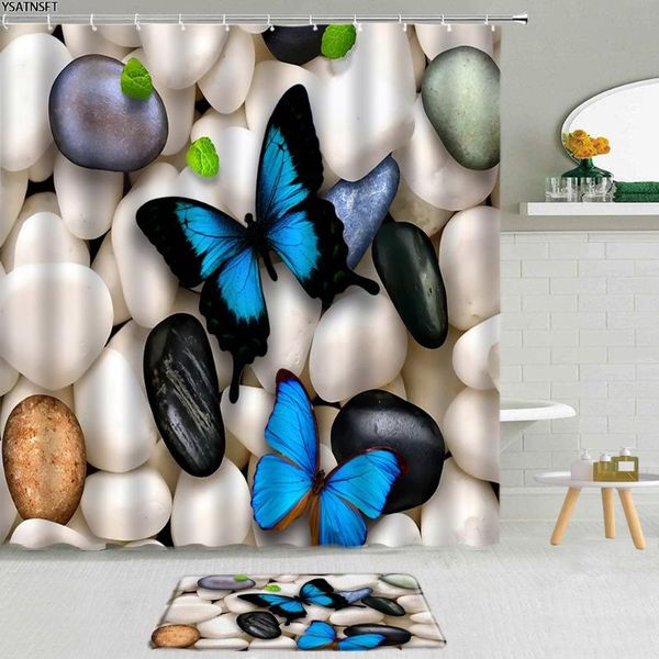 shower curtains 2pcs pebbles butterfly curtain zen stones green bamboo lotus leaves fabric bathroom non-slip mat bath set decor
shower curtains 2pcs pebbles butterfly curtain zen stones green bamboo lotus leaves fabric bathroom non-slip mat bath set decor