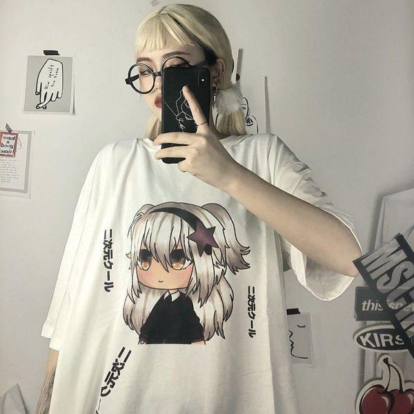 women's t-shirt loose womens fashion printed summer black white japan high street kpop female tee harajuku casual top
women's t-shirt loose womens fashion printed summer black white japan high street kpop female tee harajuku casual top
