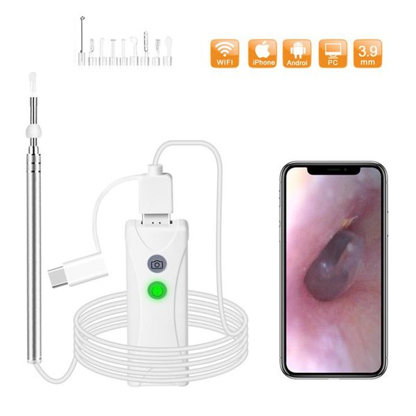 cameras 3.9mm hd 1080p earscope cleaner usb/wifi otoscope ear wax removal wireless pick inspection digital cleaning endoscope
cameras 3.9mm hd 1080p earscope cleaner usb/wifi otoscope ear wax removal wireless pick inspection digital cleaning endoscope