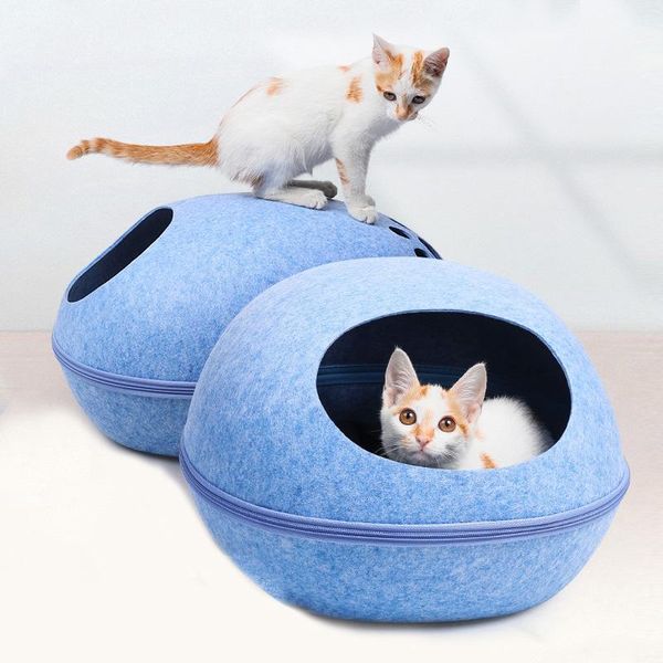 cat beds & furniture heypet bed cave pet house sleeping bag zipper egg shape felt cloth nest basket products for supplies
cat beds & furniture heypet bed cave pet house sleeping bag zipper egg shape felt cloth nest basket products for supplies