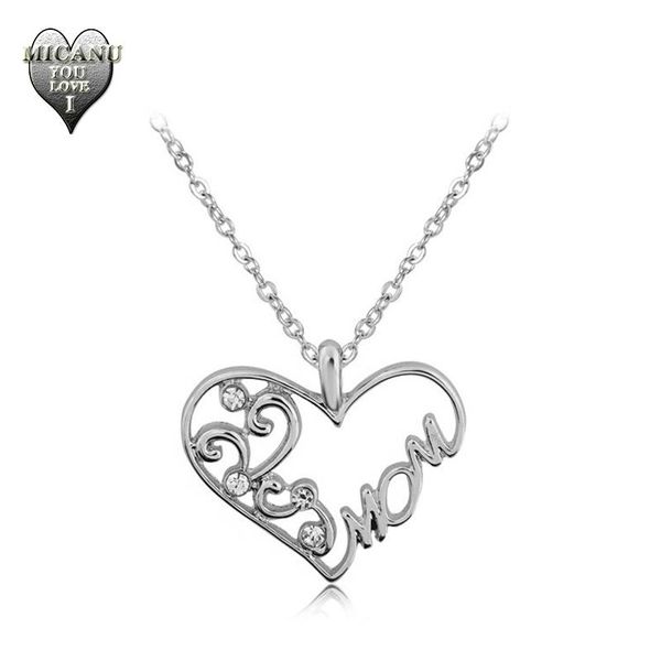 pendant necklaces colier crystal luxury colgantes heart harajuku moda sautoir femme long mothers day gift mom bizuteria damska ofertas relam, Silver
pendant necklaces colier crystal luxury colgantes heart harajuku moda sautoir femme long mothers day gift mom bizuteria damska ofertas relam, Silver