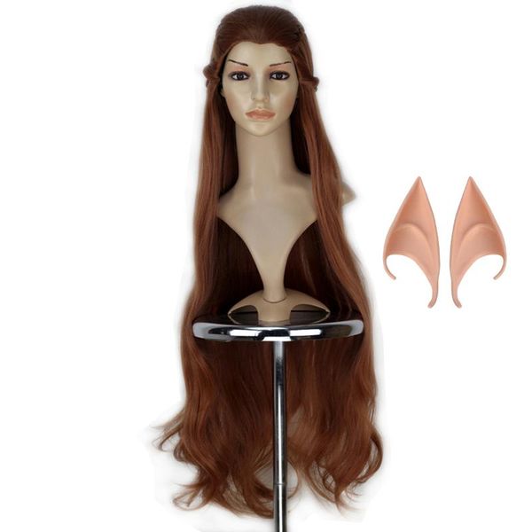 other event & party supplies tauriel cosplay wig brown hair long wavy braids costume wigs for women halloween show with elf ear
other event & party supplies tauriel cosplay wig brown hair long wavy braids costume wigs for women halloween show with elf ear