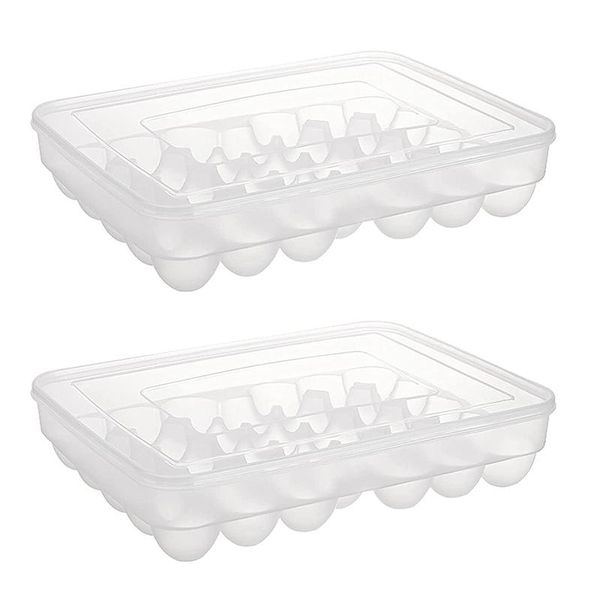 storage bottles & jars refrigerator egg rack 68 grid malicious tray stackable container with lid 34 boxes (2 pieces)
storage bottles & jars refrigerator egg rack 68 grid malicious tray stackable container with lid 34 boxes (2 pieces)