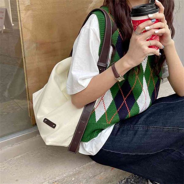 japanese and korean simple canvas women's fashion leisure one shoulder environmental protection student large capacity shopping bag
japanese and korean simple canvas women's fashion leisure one shoulder environmental protection student large capacity shopping bag