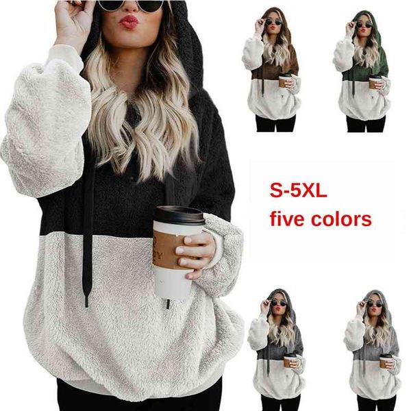 women's hoodies & sweatshirts hoodie mosaic color hooded sweater long sleeve loose jacket fall winter oversized s-5xl wbxl, Black
women's hoodies & sweatshirts hoodie mosaic color hooded sweater long sleeve loose jacket fall winter oversized s-5xl wbxl, Black