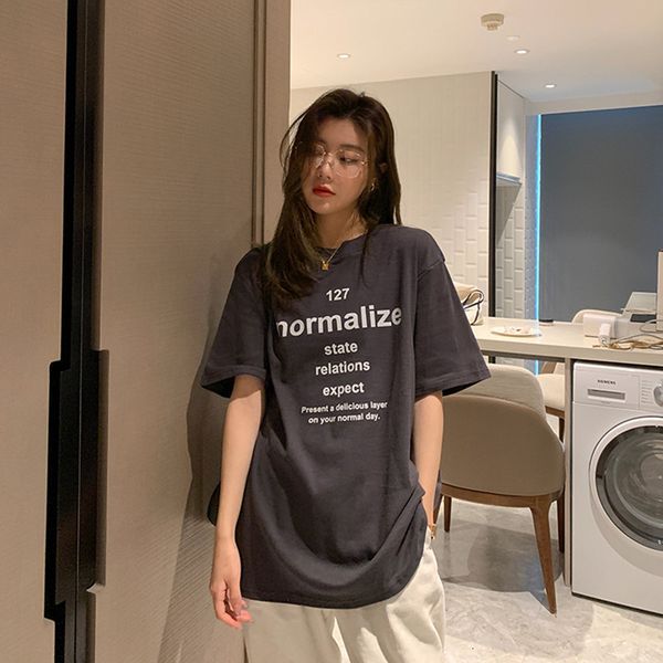 new 3colors 2021 summer women korean style letter print loose short sleeve t-shirts womens tee shirt femme (f4242) 2ca0, White
new 3colors 2021 summer women korean style letter print loose short sleeve t-shirts womens tee shirt femme (f4242) 2ca0, White