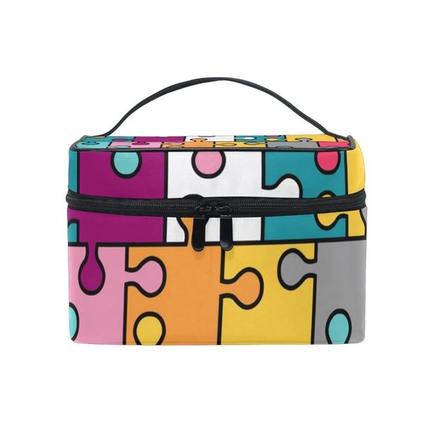 cosmetic bags & cases fengju bag portable travel organizer hanging toiletry case storage tote for girls woman jigsaw puzzle pattern
cosmetic bags & cases fengju bag portable travel organizer hanging toiletry case storage tote for girls woman jigsaw puzzle pattern
