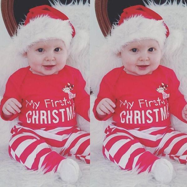 clothing sets 2021 christmas cute born infant baby boy girl clothes romper + long pants 2pcs outfit set dbc033, White
clothing sets 2021 christmas cute born infant baby boy girl clothes romper + long pants 2pcs outfit set dbc033, White