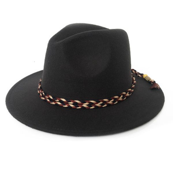 2021 winter wide brim solid rope band fedora vintage black white outdoor wedding men women hats new a9rg, Blue;gray
2021 winter wide brim solid rope band fedora vintage black white outdoor wedding men women hats new a9rg, Blue;gray