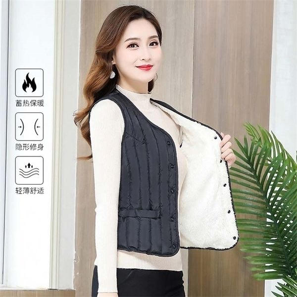 women vest winter warm plus size 4xl down cotton padded jacket villus female veats slim fit sleeveless waistcoat, Black;white
women vest winter warm plus size 4xl down cotton padded jacket villus female veats slim fit sleeveless waistcoat, Black;white