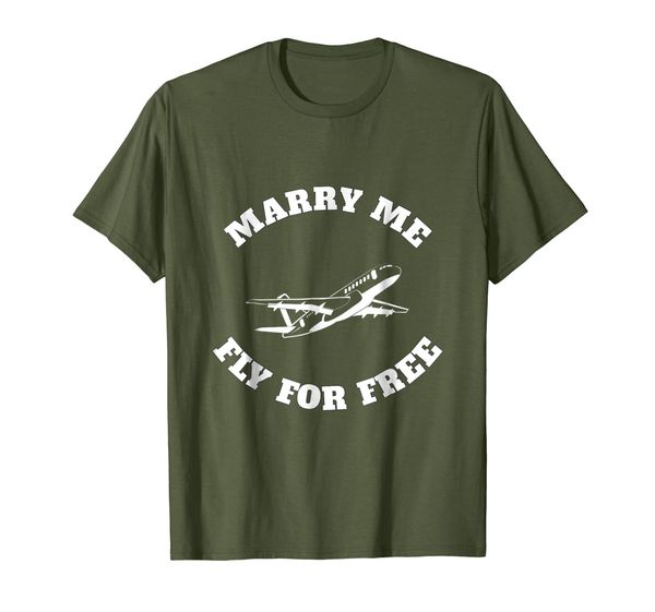 marry me fly for t-shirt, White;black