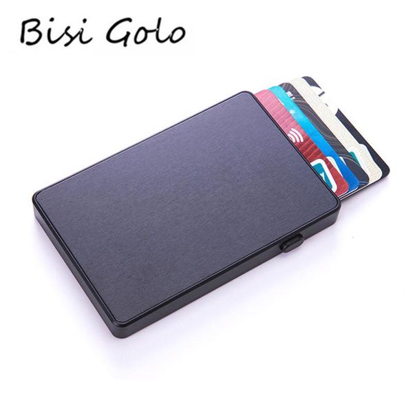 card holders bisi goro slim rfid fashion clutch holder -up push button anti-theft aluminum single box smart wallet name case, Brown;gray
card holders bisi goro slim rfid fashion clutch holder -up push button anti-theft aluminum single box smart wallet name case, Brown;gray