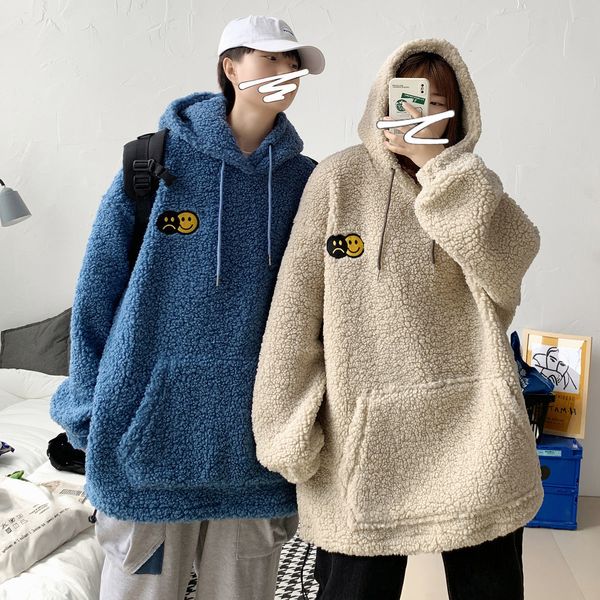 2021 new male fashion trend cashmere hoodies keep warm casual pullover loose wool apricot sweatshirts/blue color jacket m-2xl anuc, Black
2021 new male fashion trend cashmere hoodies keep warm casual pullover loose wool apricot sweatshirts/blue color jacket m-2xl anuc, Black