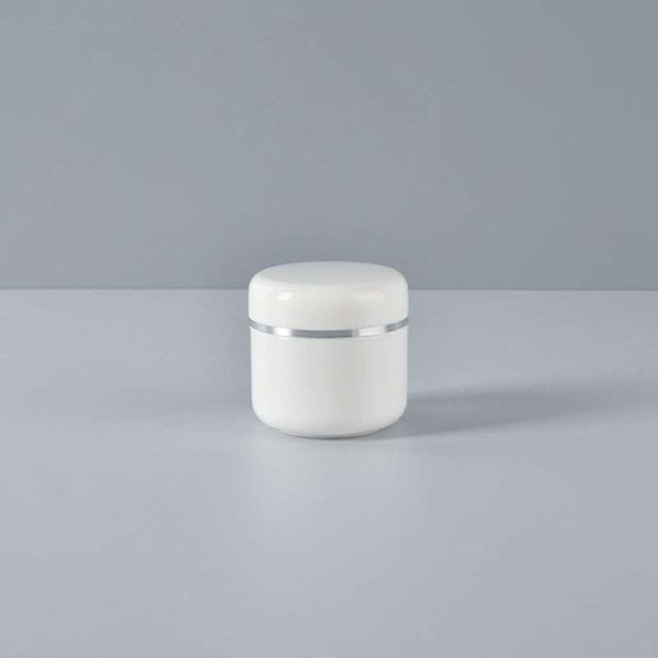 storage bottles & jars creative white pp cosmetic jar with silver rim lid refillable empty cream bottle containe containers
storage bottles & jars creative white pp cosmetic jar with silver rim lid refillable empty cream bottle containe containers