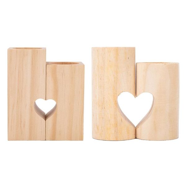 rustic heart shaped wooden candlestick candle holder shelf valentine's day wedding decorations craft
rustic heart shaped wooden candlestick candle holder shelf valentine's day wedding decorations craft