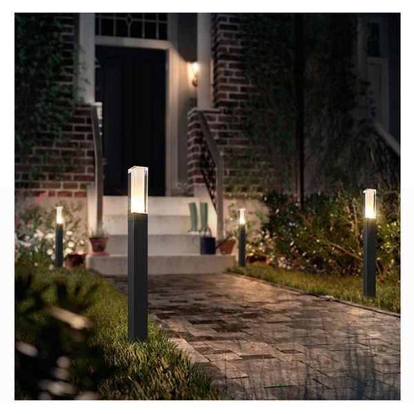 10w led garden lawn lamp modern aluminum pillar light outdoor waterproof courtyard villa landscape lawn bollards light ac85-265v
10w led garden lawn lamp modern aluminum pillar light outdoor waterproof courtyard villa landscape lawn bollards light ac85-265v
