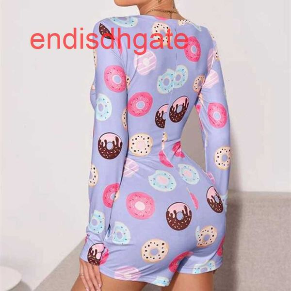 and one new piece shorts spring pajamas summer women's printed slim v-neck home wear, Black;white
and one new piece shorts spring pajamas summer women's printed slim v-neck home wear, Black;white