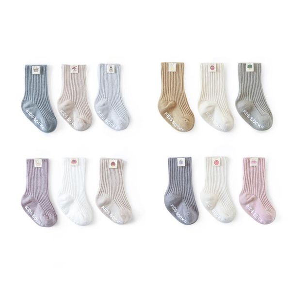 socks 3 pair/lot baby spring & autumn combed cotton born boy girl twin-needle glue non-slip children's 0-5 years, Pink;yellow
socks 3 pair/lot baby spring & autumn combed cotton born boy girl twin-needle glue non-slip children's 0-5 years, Pink;yellow