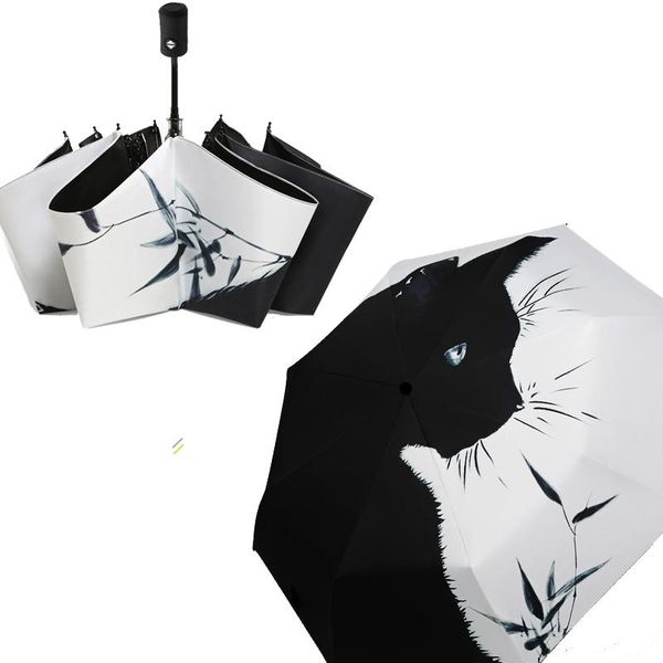 umbrellas automatic umbrella rain for women parapluie men cartoon black cat fashion kids folding gear abstract art
umbrellas automatic umbrella rain for women parapluie men cartoon black cat fashion kids folding gear abstract art
