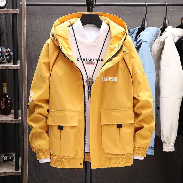 men's jackets 2021 fashion casual jacket hooded black beige rib sleeve men spring clothing university coats young, Black;brown
men's jackets 2021 fashion casual jacket hooded black beige rib sleeve men spring clothing university coats young, Black;brown