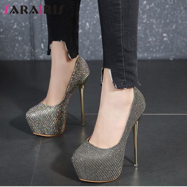 dress shoes sarairis ladies shallow party pumps extrem high heels women fashion round toe platform woman, Black
dress shoes sarairis ladies shallow party pumps extrem high heels women fashion round toe platform woman, Black