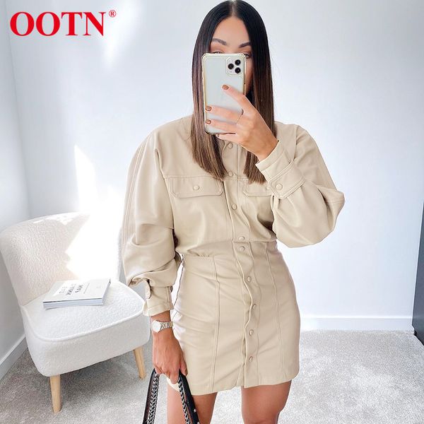 ootn vintage high waist women leather dress lantern sleeve elegant ladies buttons mini dress autumn winter female khaki dresses 210309, Black;gray
ootn vintage high waist women leather dress lantern sleeve elegant ladies buttons mini dress autumn winter female khaki dresses 210309, Black;gray