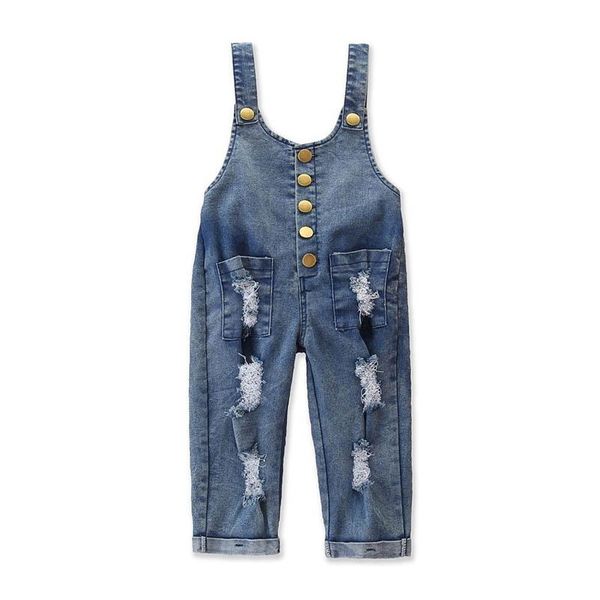 jumpsuits girls jeans hole denim kids suspenders thouser fashion soft overalls pants suspender children clothes sm073, Blue
jumpsuits girls jeans hole denim kids suspenders thouser fashion soft overalls pants suspender children clothes sm073, Blue