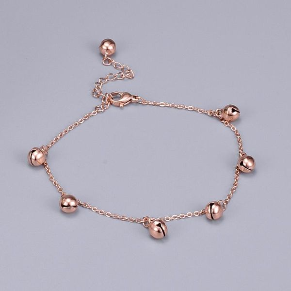 anklets stainless steel rose gold color multiple bells ankle bracelet for women, fashion cute charms cheville foot jewelry, Red;blue
anklets stainless steel rose gold color multiple bells ankle bracelet for women, fashion cute charms cheville foot jewelry, Red;blue