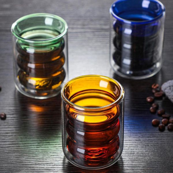 cups & saucers 200ml colored thread coffee glass cup double wall insulated wine whisky mug
cups & saucers 200ml colored thread coffee glass cup double wall insulated wine whisky mug