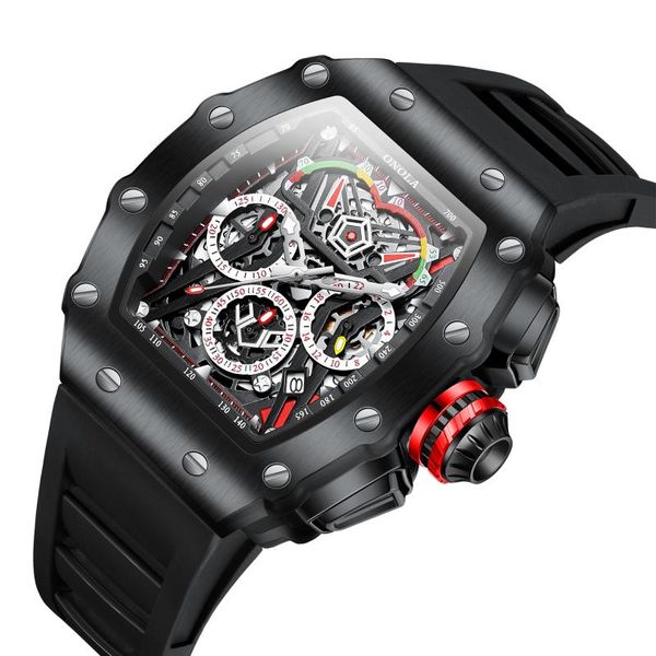 wristwatches onola 2021 brand watch men luxury multifunctional luminous waterproof sports chronograph quartz watches clock relogio, Slivery;brown
wristwatches onola 2021 brand watch men luxury multifunctional luminous waterproof sports chronograph quartz watches clock relogio, Slivery;brown