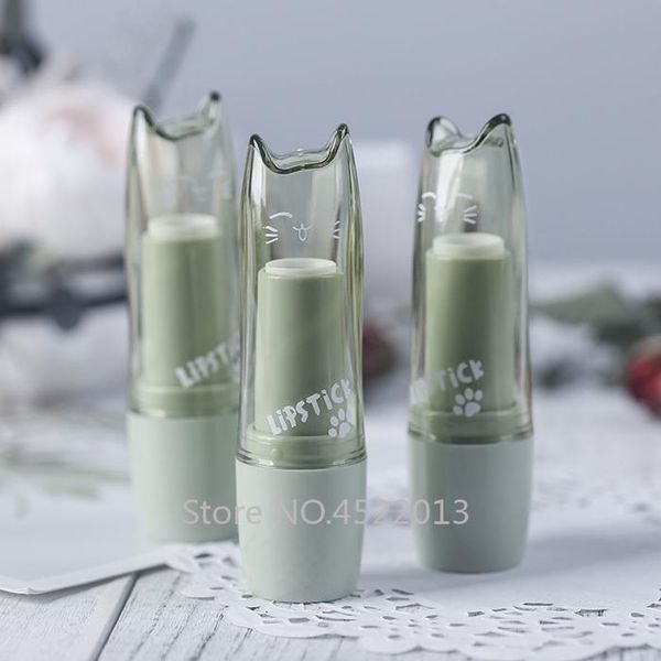 12.1mm 10/30/50pcs green cat transparent empty lipstick tube lip container lipstick shell packaging cosmetics refillable
12.1mm 10/30/50pcs green cat transparent empty lipstick tube lip container lipstick shell packaging cosmetics refillable