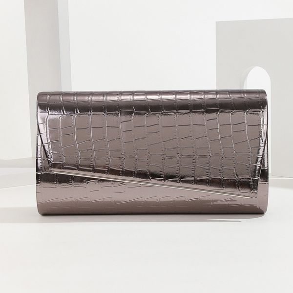 bags metallic evening bag crocodile pu chain one shoulder messenger women's dinner bag
bags metallic evening bag crocodile pu chain one shoulder messenger women's dinner bag