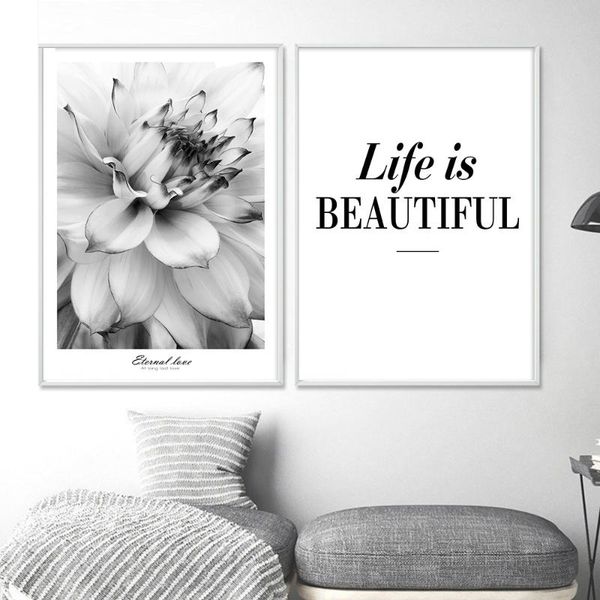 paintings minimalist black and white flower inspiration poster life quote canvas print wall art painting nordic decoration picture home de
paintings minimalist black and white flower inspiration poster life quote canvas print wall art painting nordic decoration picture home de