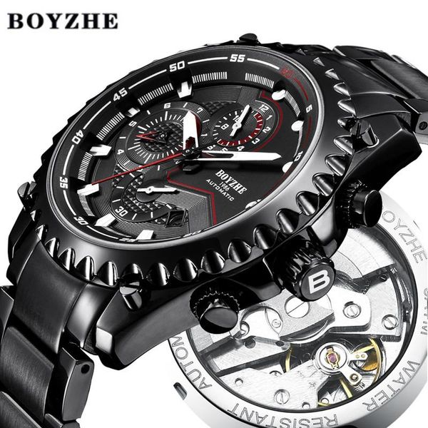 wristwatches men automatic stainless steel mechanical watch sport skeleton waterproof fashion watches luminous tourbillon reloj hombre, Slivery;brown
wristwatches men automatic stainless steel mechanical watch sport skeleton waterproof fashion watches luminous tourbillon reloj hombre, Slivery;brown