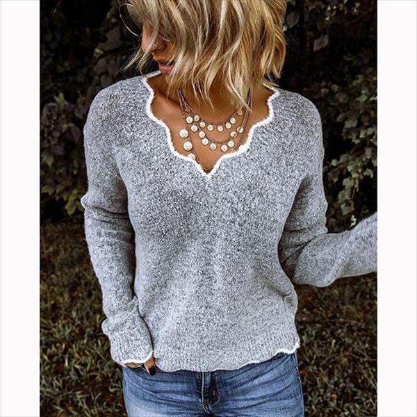 flaky clouds v neck women sweaters autumn winter simple casual full fleece warm, White;black
flaky clouds v neck women sweaters autumn winter simple casual full fleece warm, White;black