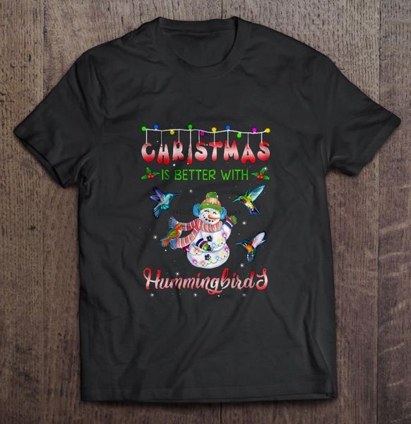 men's t-shirts men t shirt christmas is better with hummingbirds women t-shirt, White;black
men's t-shirts men t shirt christmas is better with hummingbirds women t-shirt, White;black