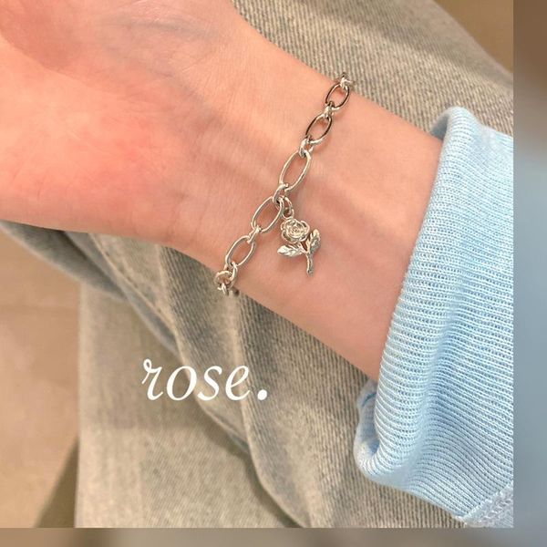 beaded, strands rose bracelet high sense of cold wind crystal friendship bracelets bangles for women pulseras couple, Black
beaded, strands rose bracelet high sense of cold wind crystal friendship bracelets bangles for women pulseras couple, Black