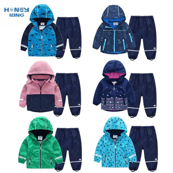 clothing sets honeyking children's raincoat suit baby waterproof overalls toddler rain pants kids rainwear boy's jacket and trouse, White
clothing sets honeyking children's raincoat suit baby waterproof overalls toddler rain pants kids rainwear boy's jacket and trouse, White