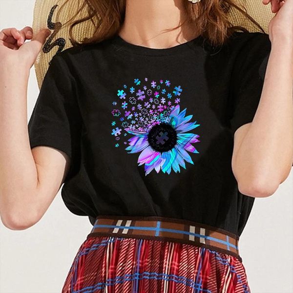 purple puzzle dandelion print funny women t shirts round neck short sleeve casual loose summer tee femme for clothes, White
purple puzzle dandelion print funny women t shirts round neck short sleeve casual loose summer tee femme for clothes, White