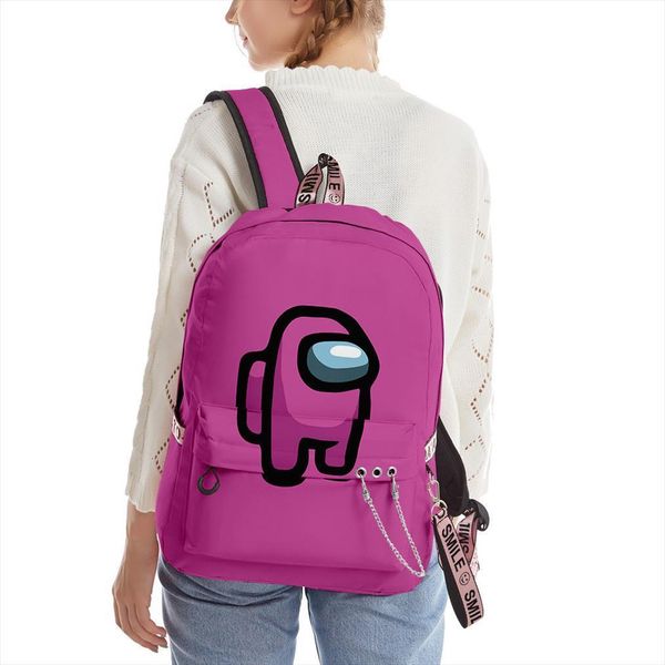 game am ong us 3d printed candy color backpacks bags streetwear hip hop key chain accessories boys girls teenager backpack
game am ong us 3d printed candy color backpacks bags streetwear hip hop key chain accessories boys girls teenager backpack