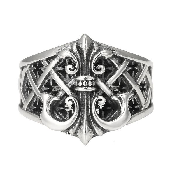 wholesale silver ring men's punk personality fashion brand open anchor single silver index finger
wholesale silver ring men's punk personality fashion brand open anchor single silver index finger