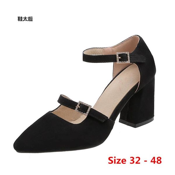 dress shoes summer high heels d'orsay scarping women's party wedding heel stiletto woman pumps small big size 32 - 48, Black
dress shoes summer high heels d'orsay scarping women's party wedding heel stiletto woman pumps small big size 32 - 48, Black