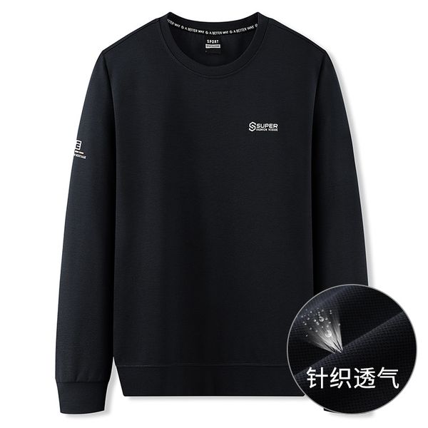 oversized sportswear loose fitting pullover long sleeve t-shirt fattening men's fashion fat pants breathable, Black
oversized sportswear loose fitting pullover long sleeve t-shirt fattening men's fashion fat pants breathable, Black