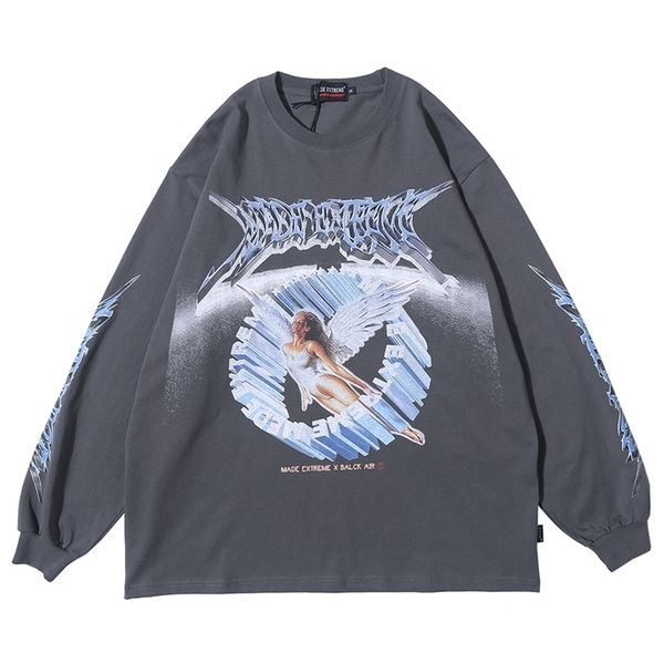 women long sleeve retro graphic tees angel shirt clothes oversized t clothing fashion spring streetwear 210623, White
women long sleeve retro graphic tees angel shirt clothes oversized t clothing fashion spring streetwear 210623, White