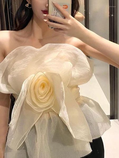 summer organza irregular appliqués tight-fitting ladies vests 2021 fashion party off-the-shoulder pullovers women's tanks & camis, White
summer organza irregular appliqués tight-fitting ladies vests 2021 fashion party off-the-shoulder pullovers women's tanks & camis, White
