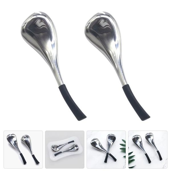 nail art equipment 1 pair facial ice globes manual beauty massager roller eye cream spoon, Silver
nail art equipment 1 pair facial ice globes manual beauty massager roller eye cream spoon, Silver