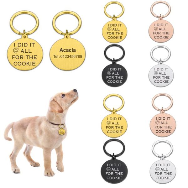 dog tag,id card engraved pet id tags personalized name phone cute cookie for cat puppy tag pendant keyring accessories
dog tag,id card engraved pet id tags personalized name phone cute cookie for cat puppy tag pendant keyring accessories