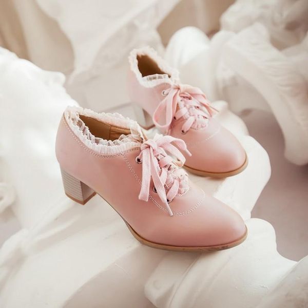 dress shoes us4-11 womens trend lace cute lolita mary janes chunky kitten heel up oxfords wedding sweet plus size 2021, Black
dress shoes us4-11 womens trend lace cute lolita mary janes chunky kitten heel up oxfords wedding sweet plus size 2021, Black