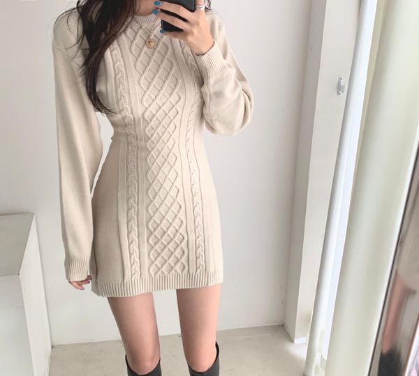 fashion lady knit one piece pullover dress casual designer designed twisted women sweater, Black;gray
fashion lady knit one piece pullover dress casual designer designed twisted women sweater, Black;gray