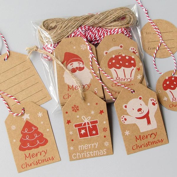 greeting cards 100 pcs kraft paper gift tags merry christmas 10 picture craft hang and rope 10m
greeting cards 100 pcs kraft paper gift tags merry christmas 10 picture craft hang and rope 10m